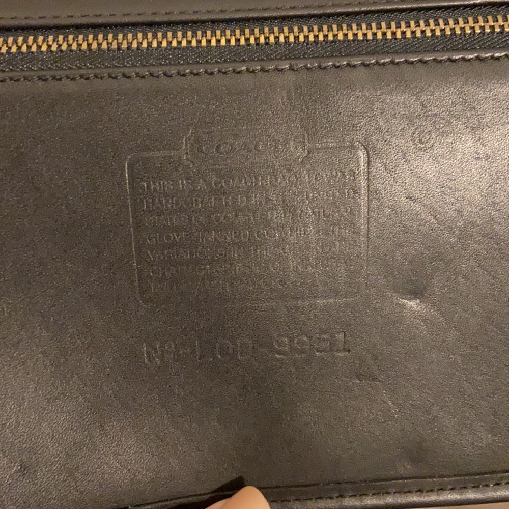 Vintage Coach Patricia Bag 9951 Black/Nickel - Picture 11 of 13